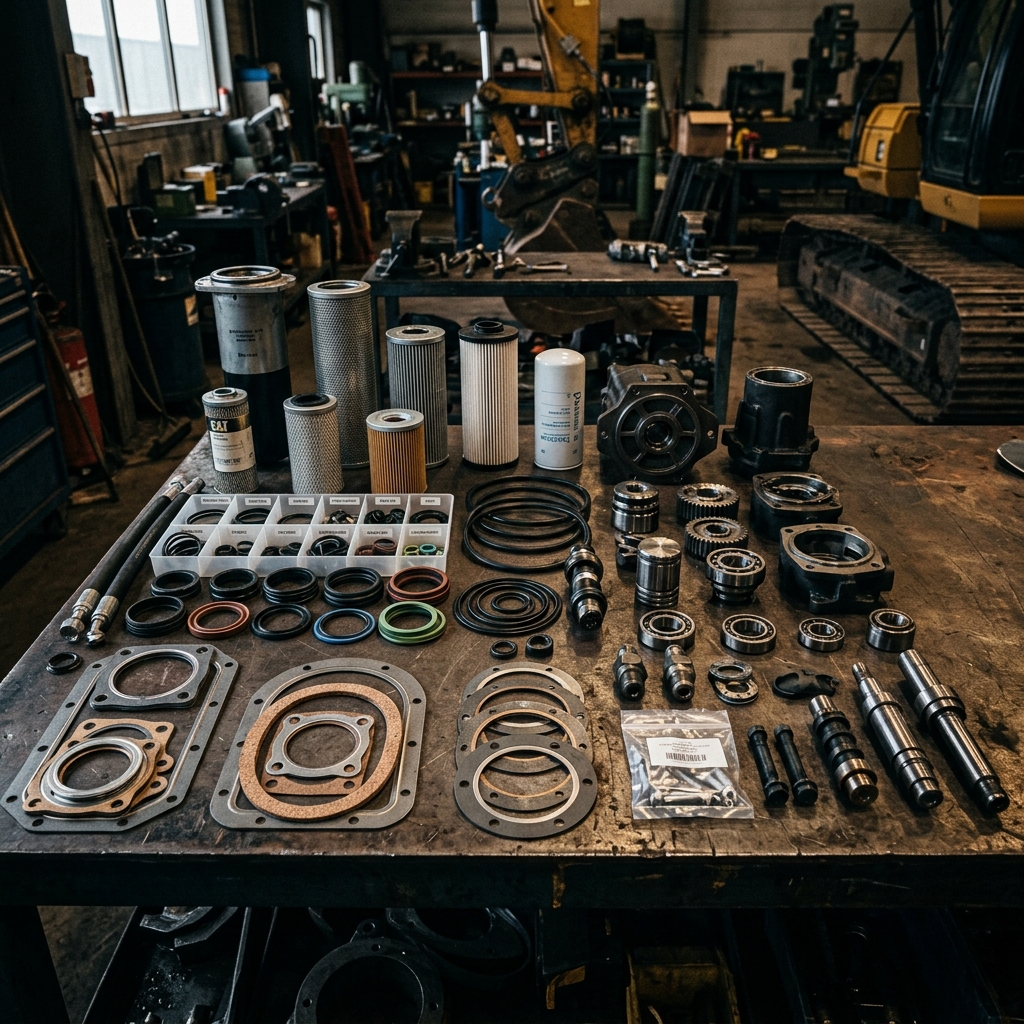 Excavator Spare Parts